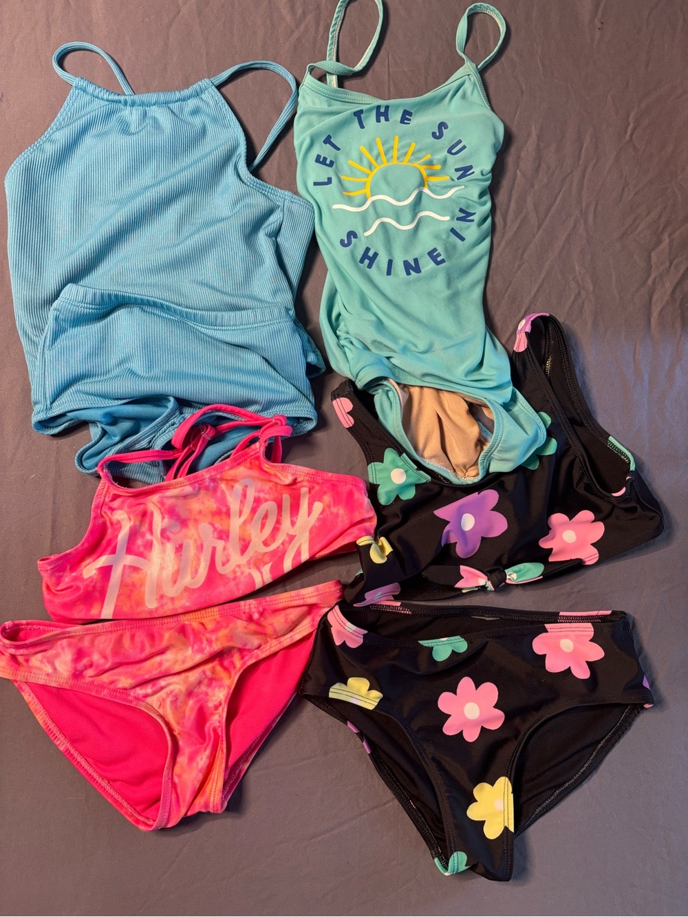 Girls Swim Bundle Sz 4-5